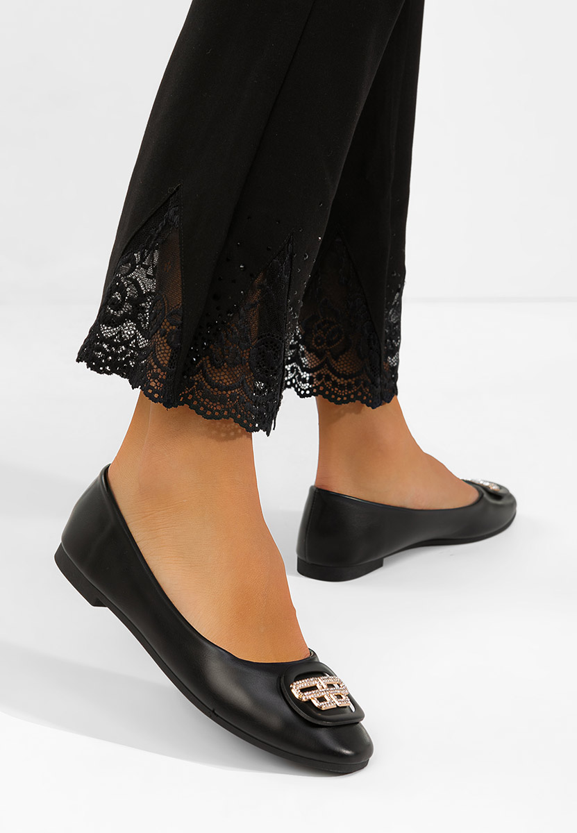 Дамски балерини Bedya черни