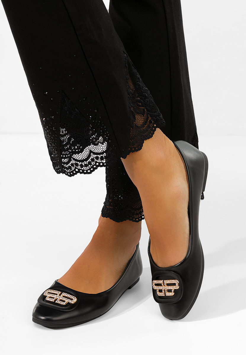 Дамски балерини Bedya черни