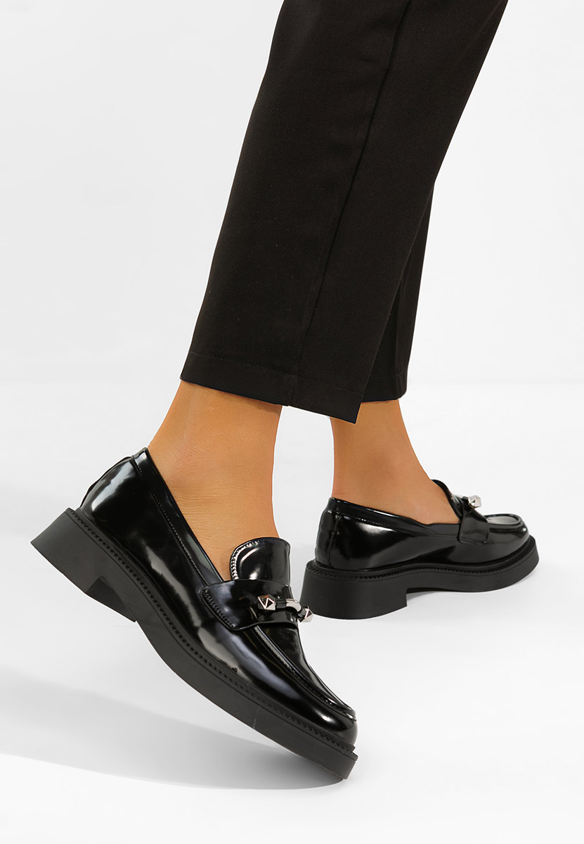 Дамски мокасини Letissia черни