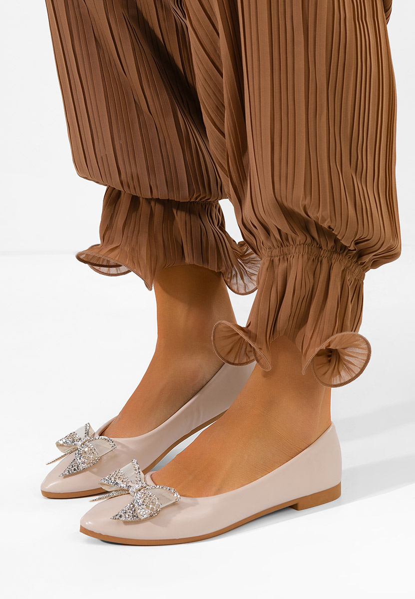 Дамски балерини Marva розов