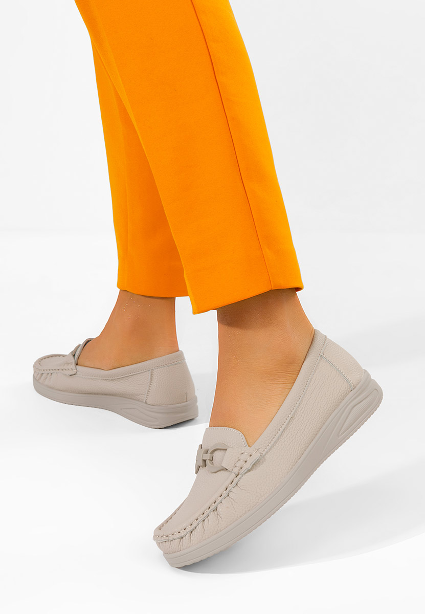 Дамски мокасини Cristiena каки