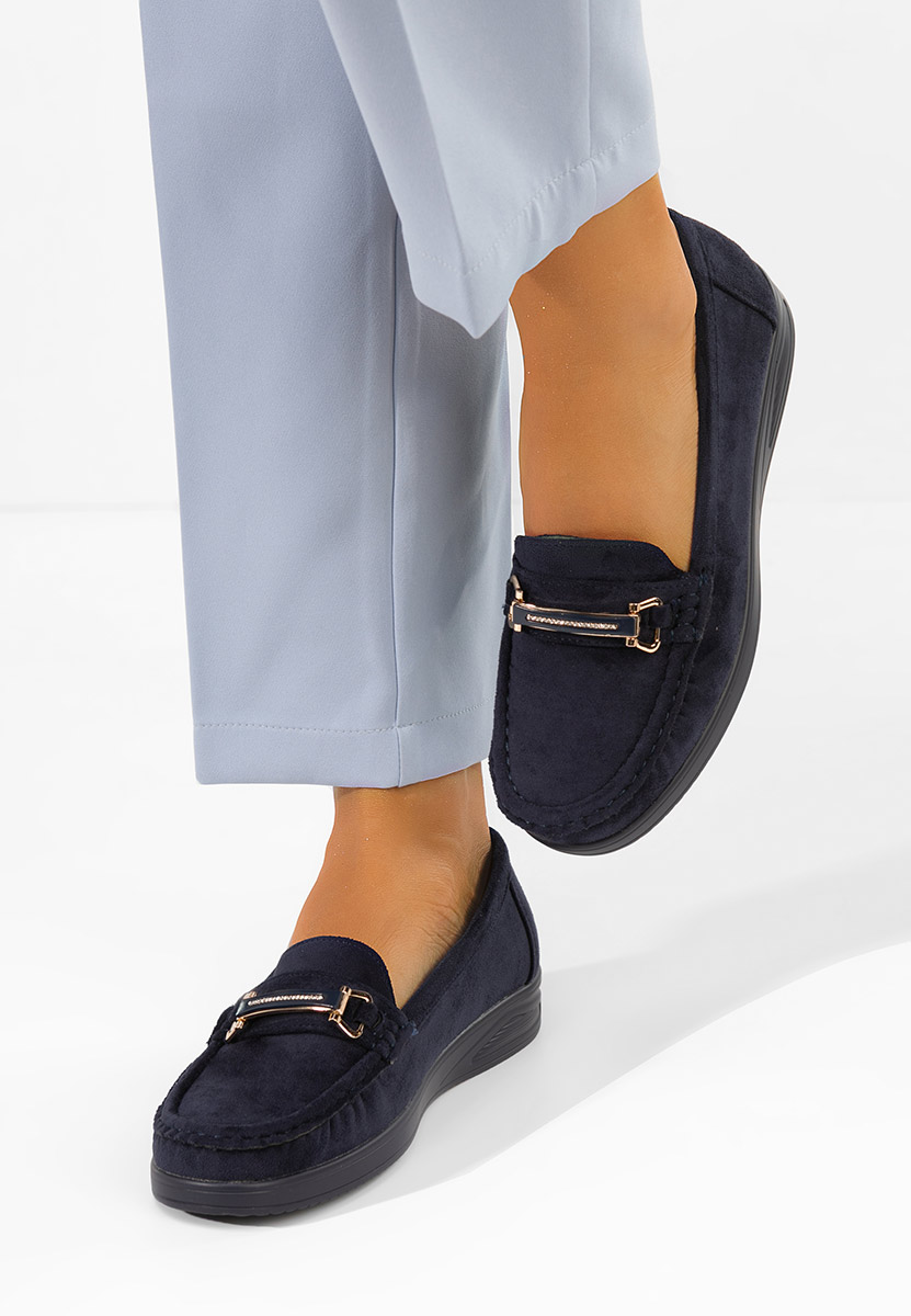 Дамски мокасини Esmiara военно син