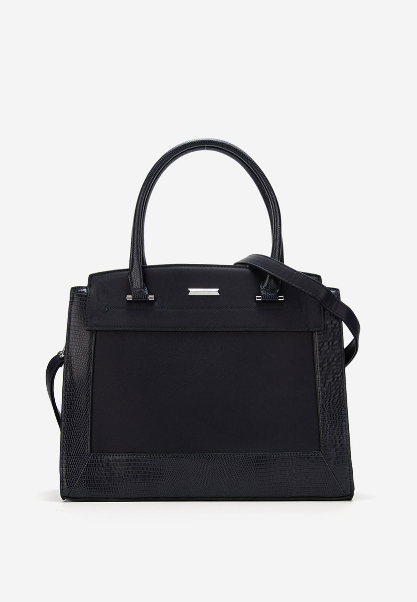 Дамски офис чанта Silvia Rosa 8179 военно синя