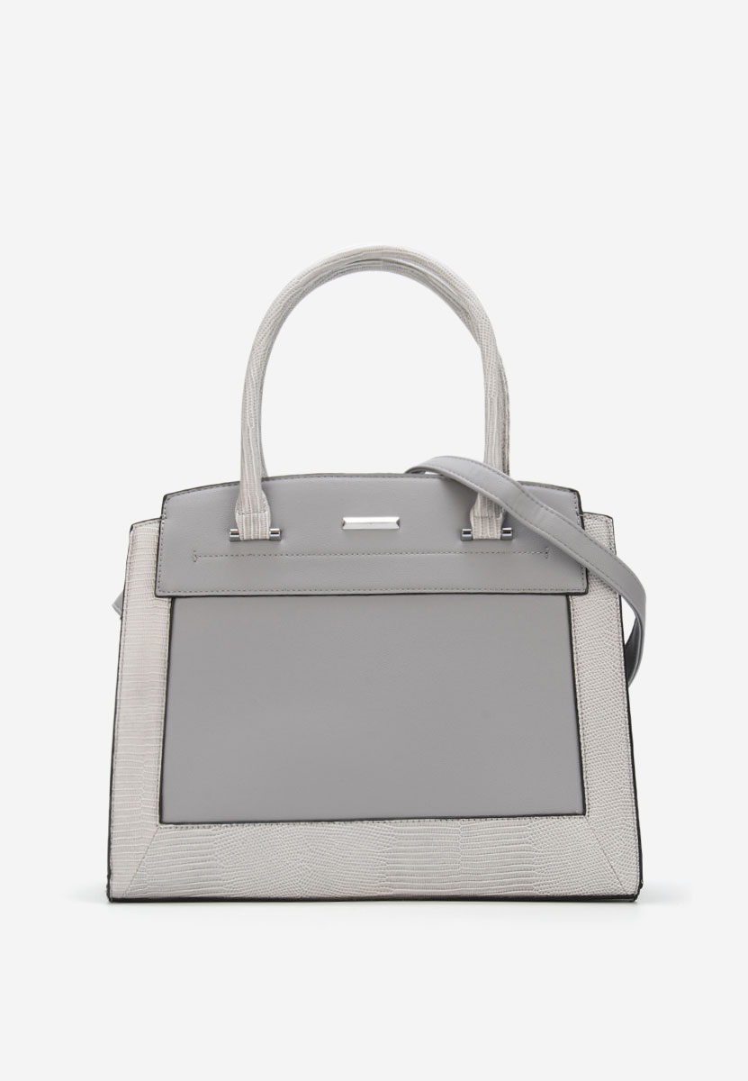 Дамски офис чанта Silvia Rosa 8179 сива