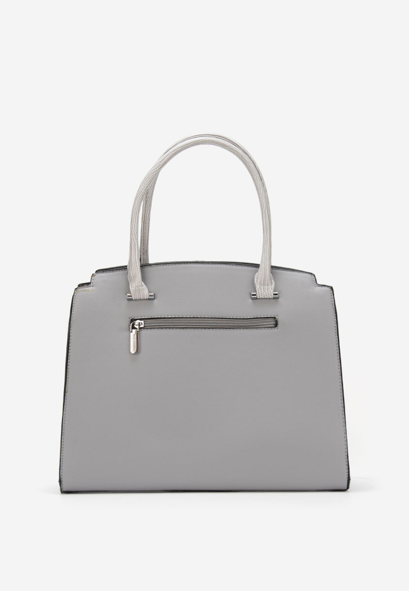 Дамски офис чанта Silvia Rosa 8179 сива