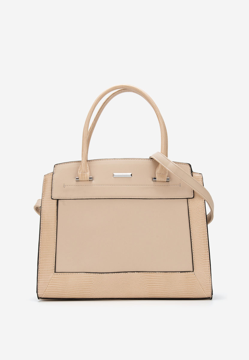 Дамски офис чанта Silvia Rosa 8179 бежова