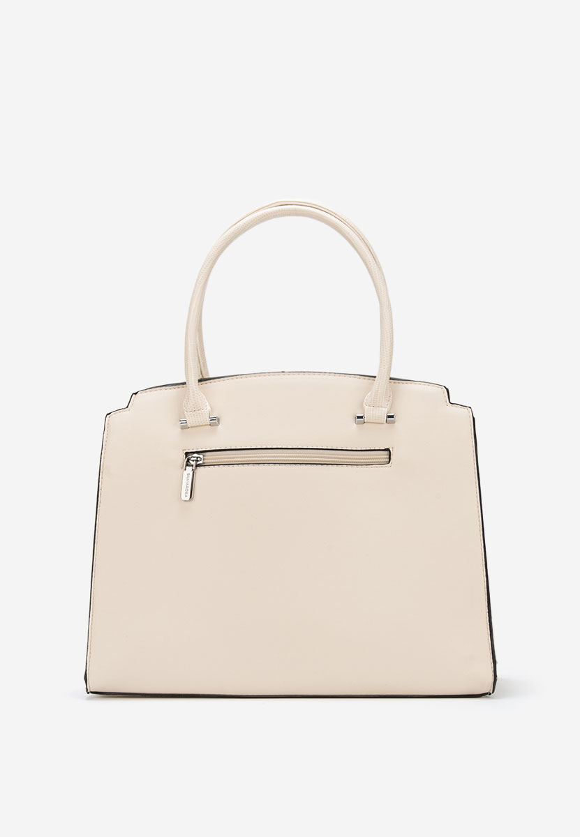 Дамски офис чанта Silvia Rosa 8179 Бяла