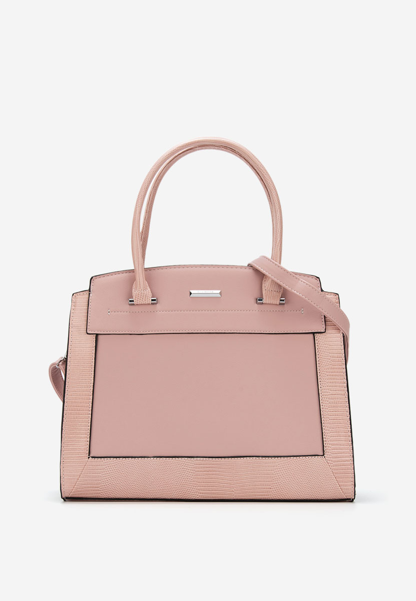 Дамски офис чанта Silvia Rosa 8179 розова