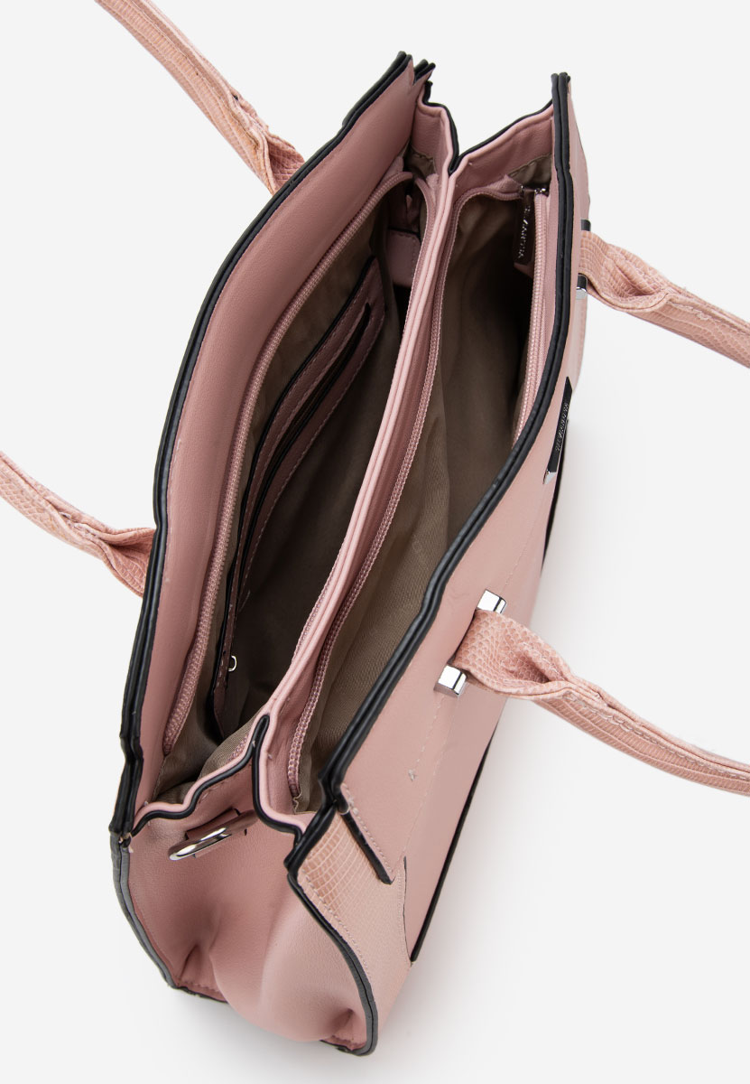 Дамски офис чанта Silvia Rosa 8179 розова