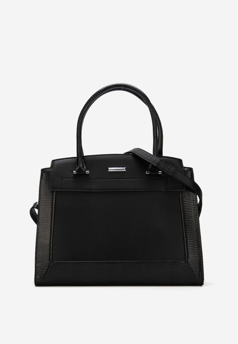 Дамски офис чанта Silvia Rosa 8179 черна