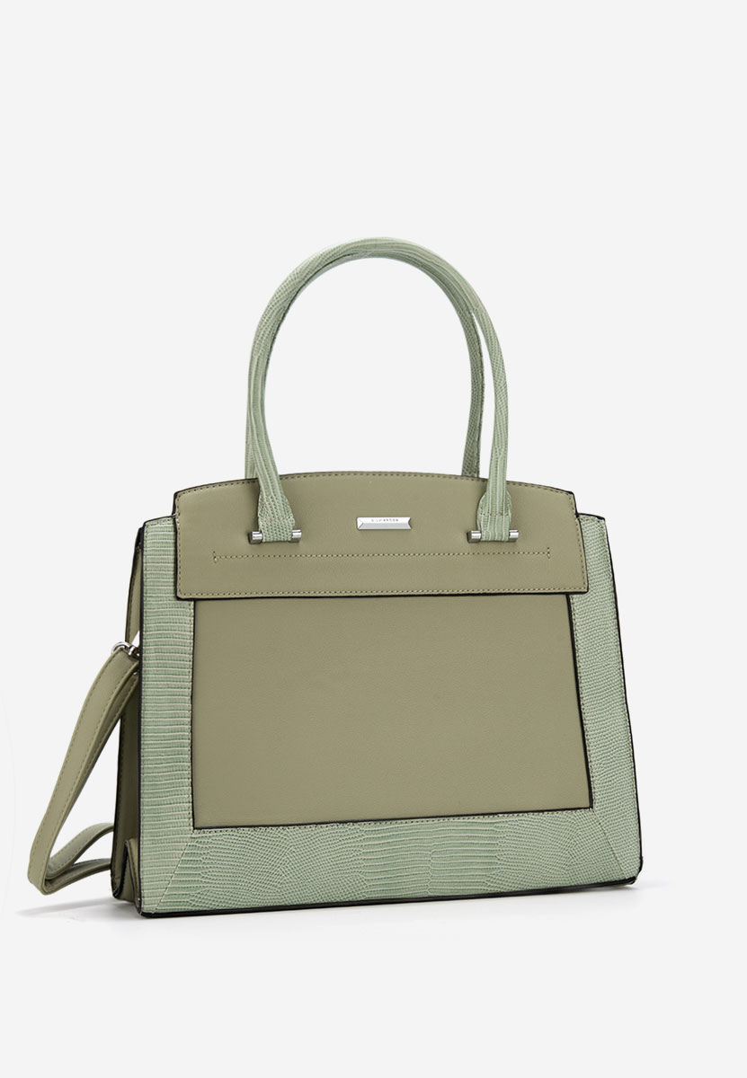 Дамски офис чанта Silvia Rosa 8179 зелена