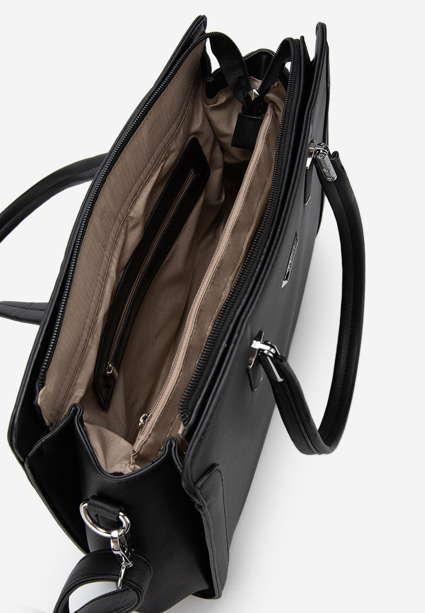 Дамски офис чанта Silvia Rosa 8171 черна