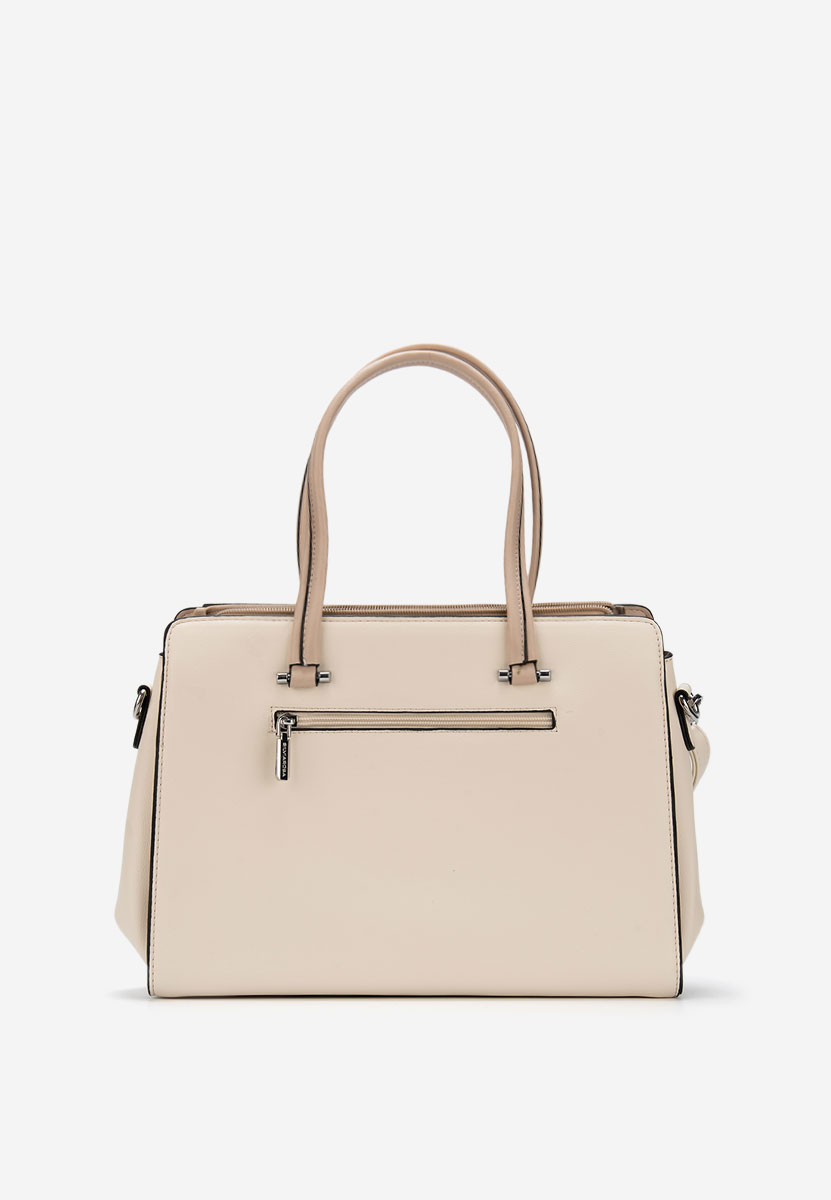 Дамски офис чанта Silvia Rosa 8171 Бяла