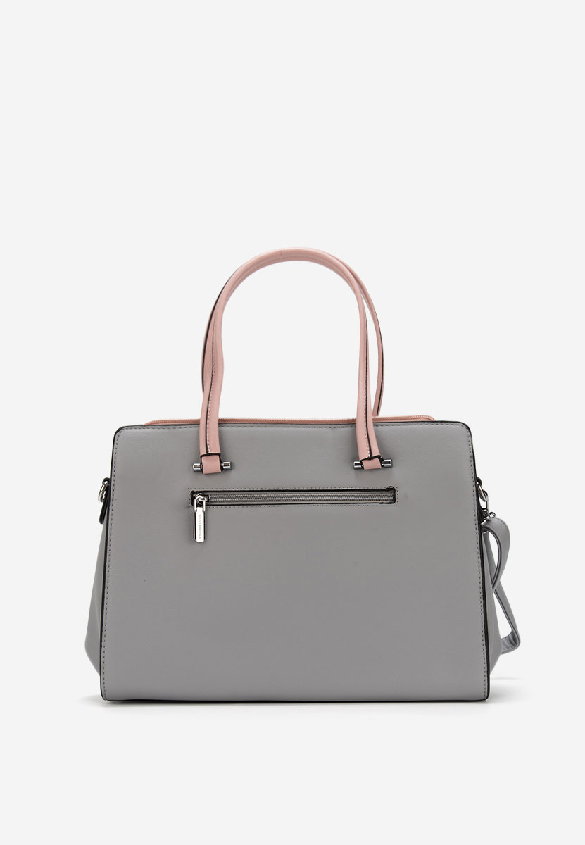 Дамски офис чанта Silvia Rosa 8171 сива