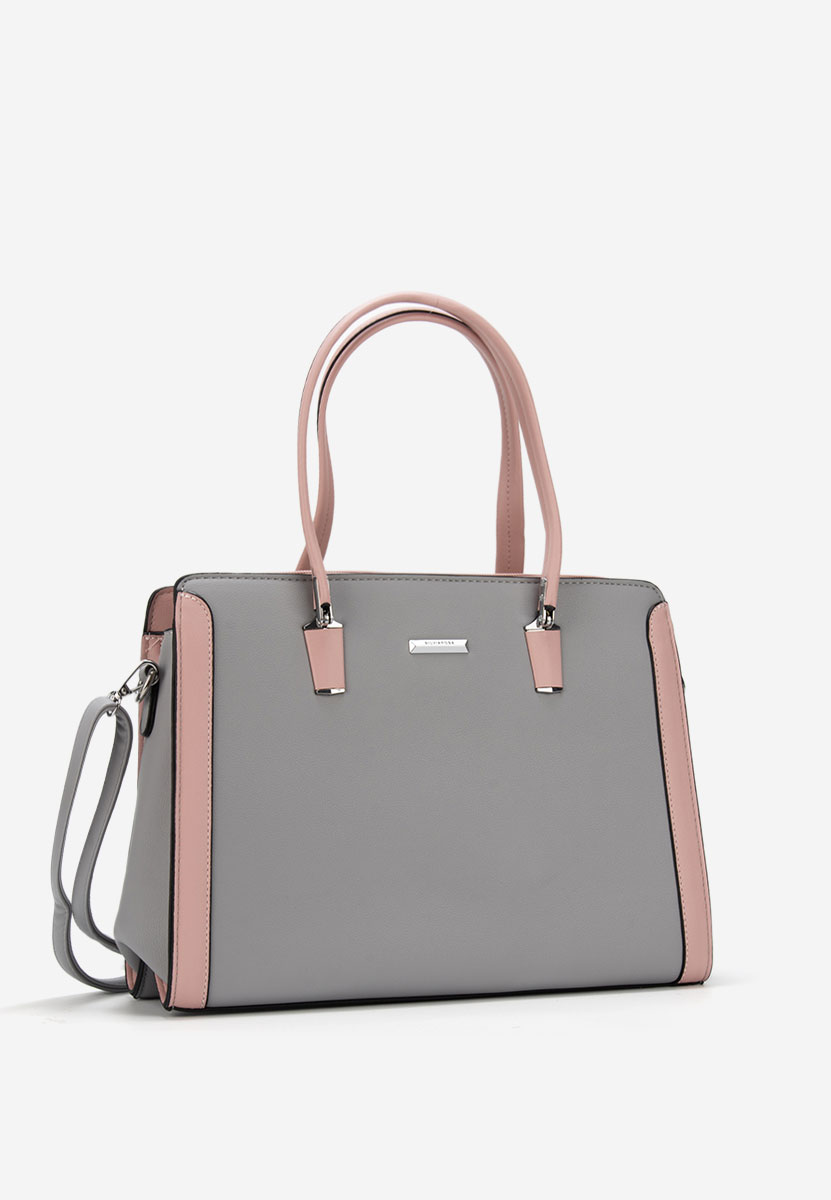 Дамски офис чанта Silvia Rosa 8171 сива