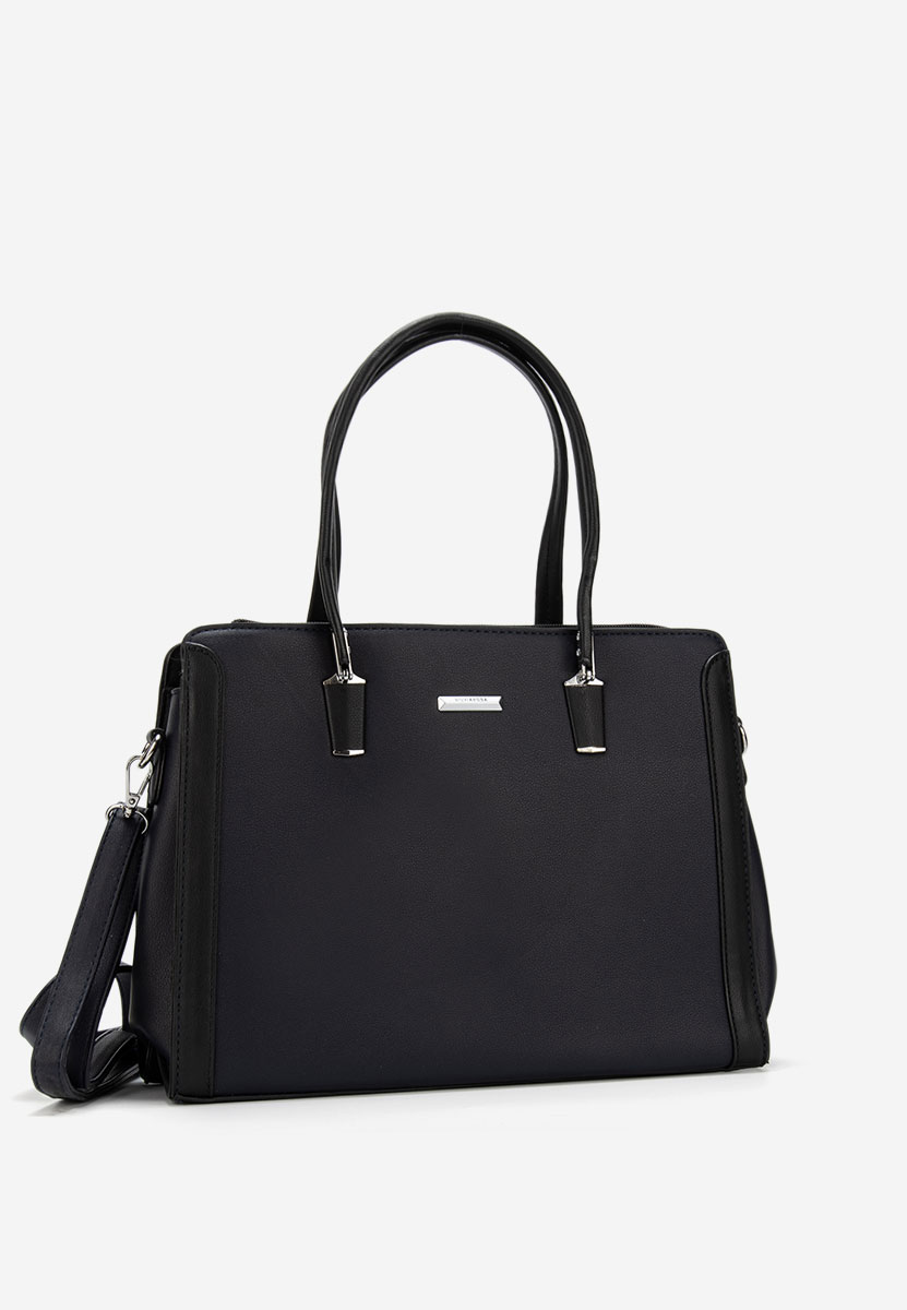 Дамски офис чанта Silvia Rosa 8171 военно синя