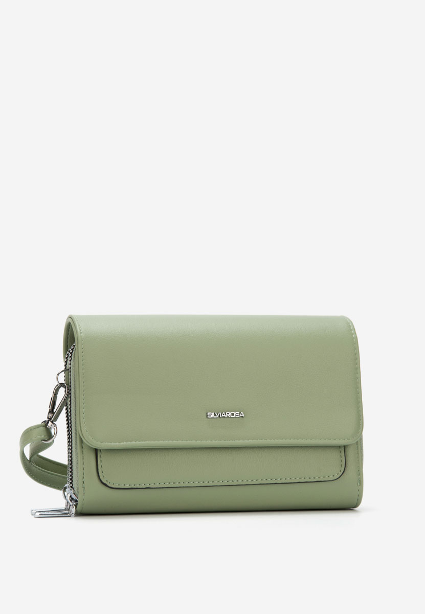 Чанта тип плик Silvia Rosa 3028 зелена
