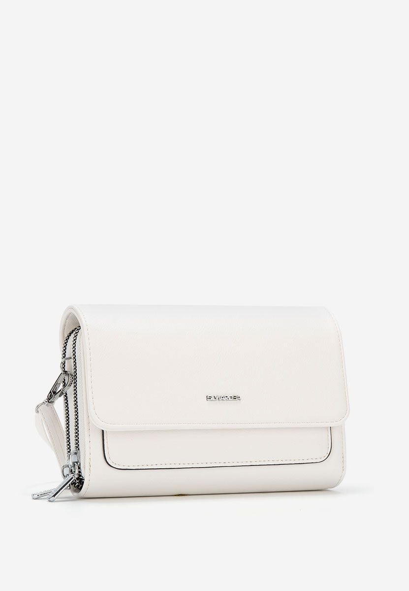 Чанта тип плик Silvia Rosa 3028 Бяла