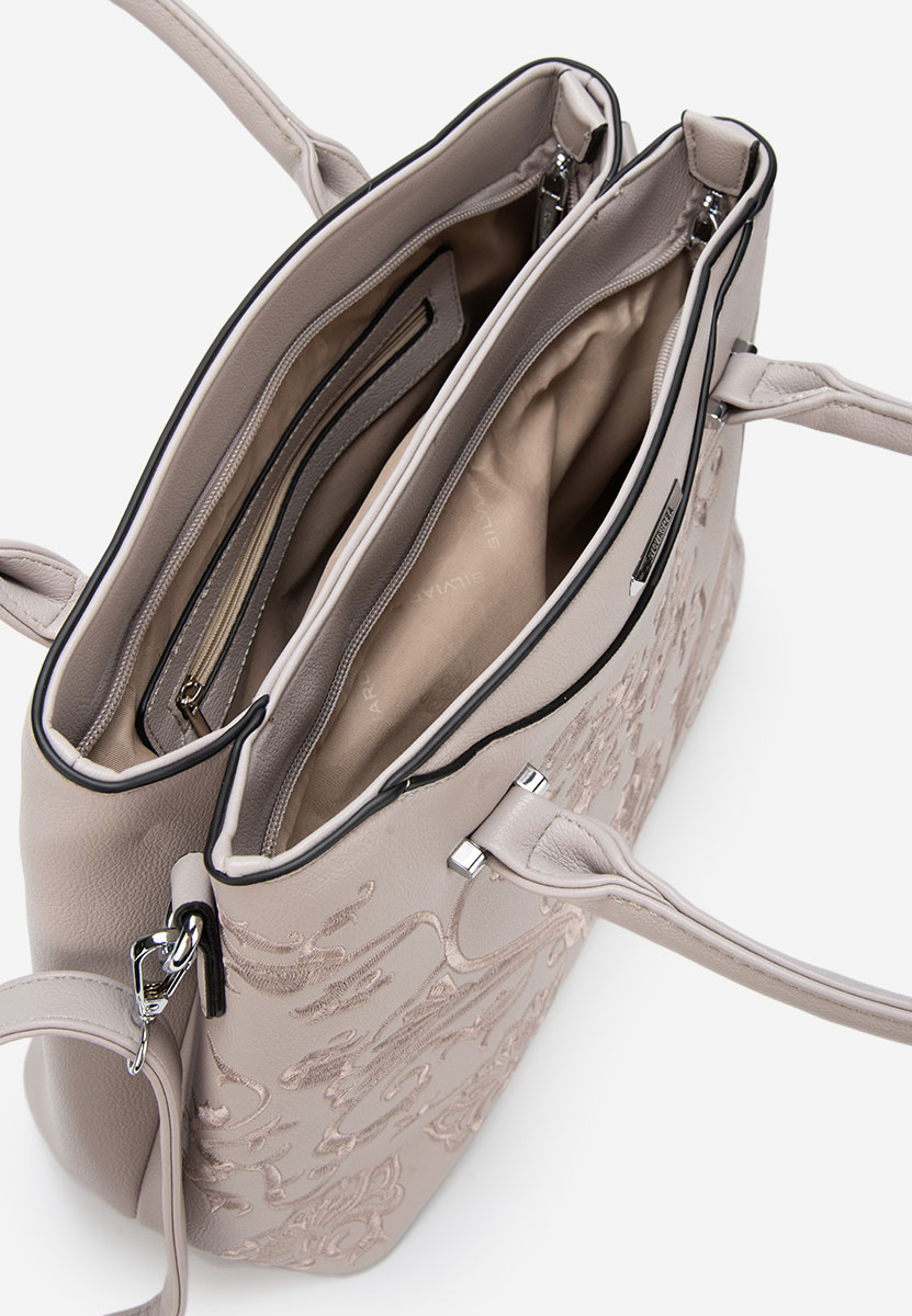 Ръчна чанта Silvia Rosa 25S505 сива