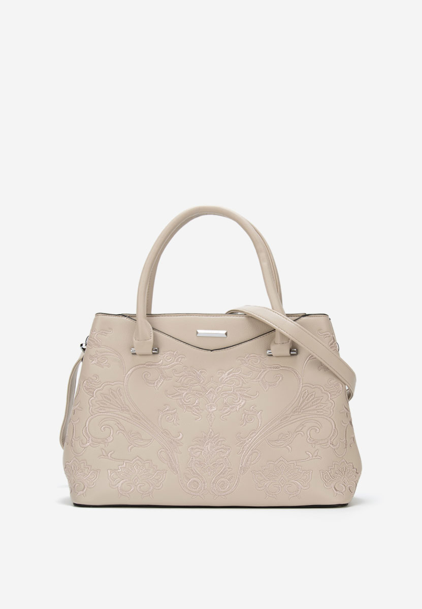 Ръчна чанта Silvia Rosa 25S505 V2 бежова