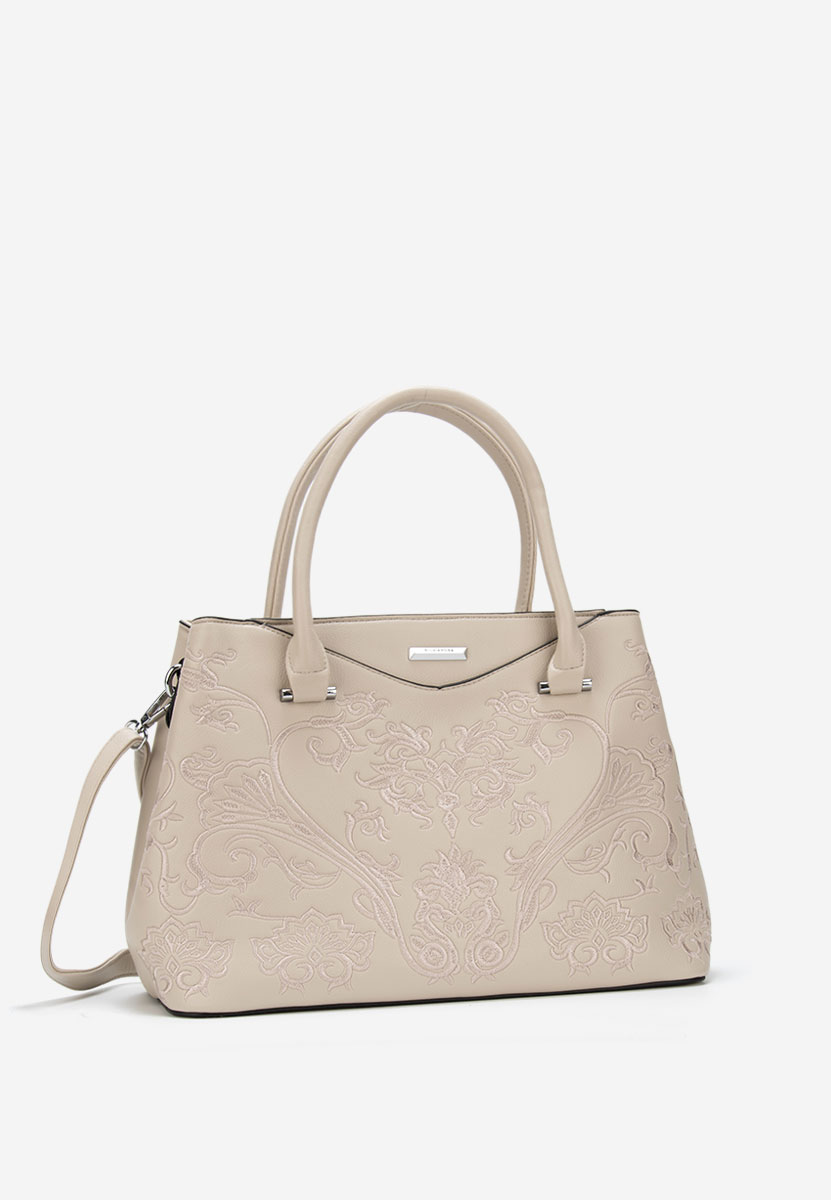 Ръчна чанта Silvia Rosa 25S505 V2 бежова