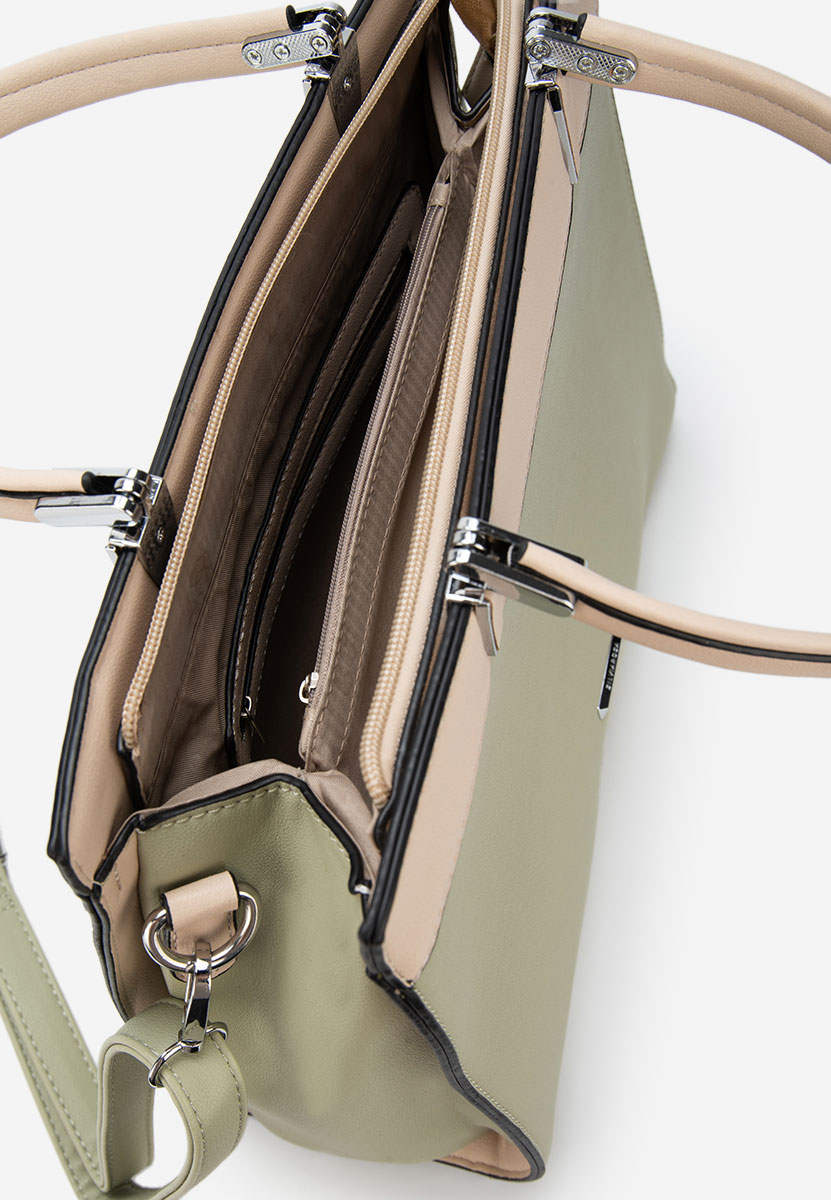 Дамски офис чанта Silvia Rosa 8170 зелена