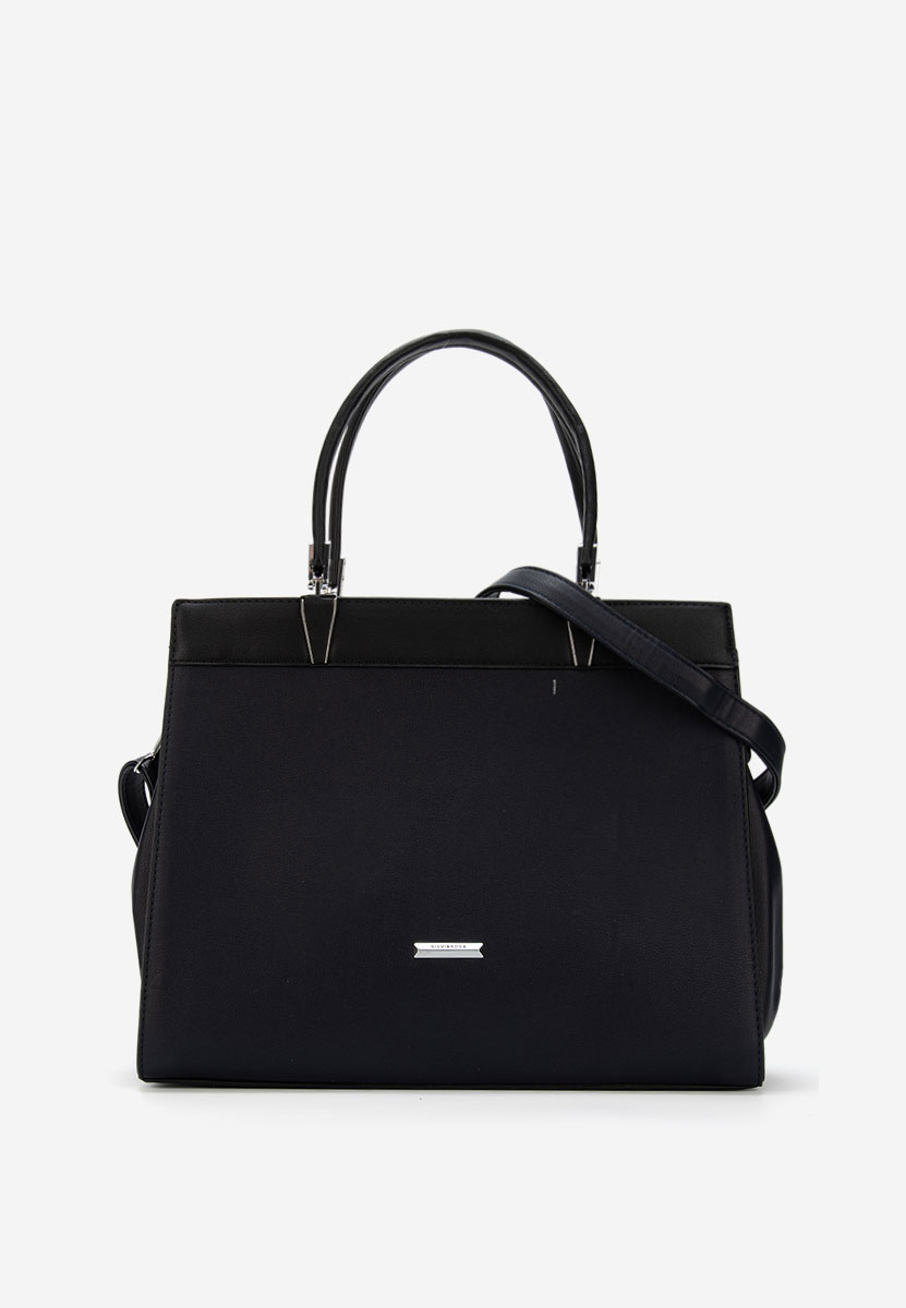 Дамски офис чанта Silvia Rosa 8170 военно синя