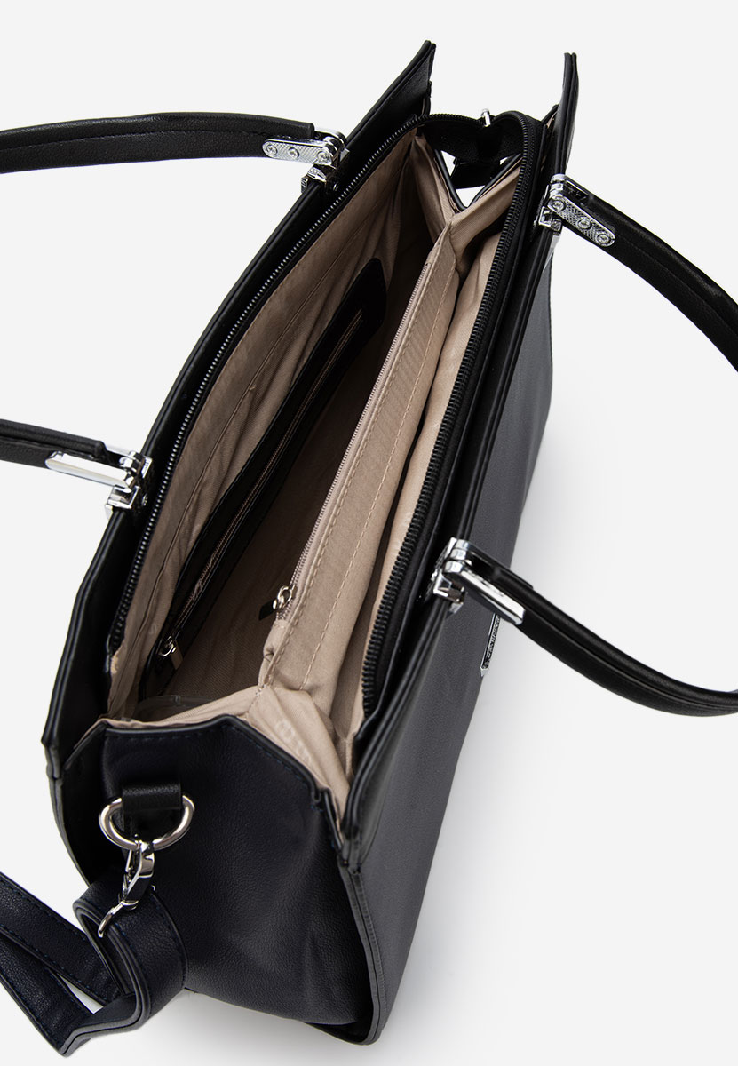 Дамски офис чанта Silvia Rosa 8170 военно синя