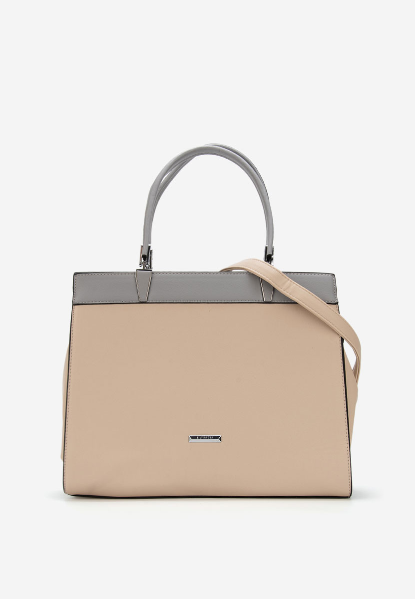 Дамски офис чанта Silvia Rosa 8170 бежова