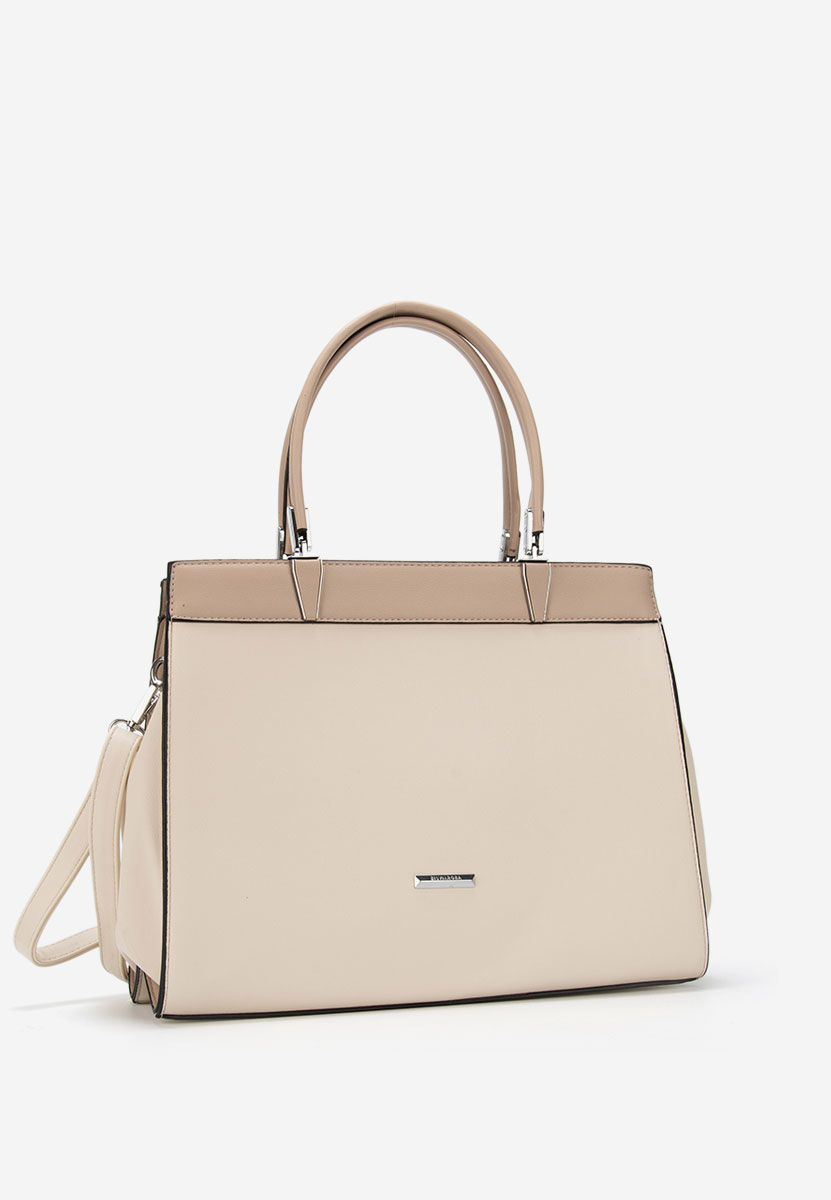 Дамски офис чанта Silvia Rosa 8170 Бяла