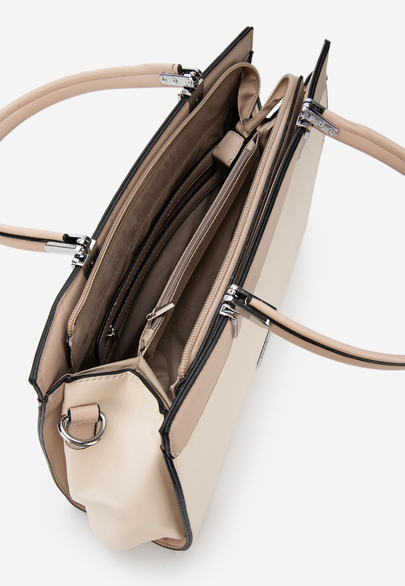 Дамски офис чанта Silvia Rosa 8170 Бяла