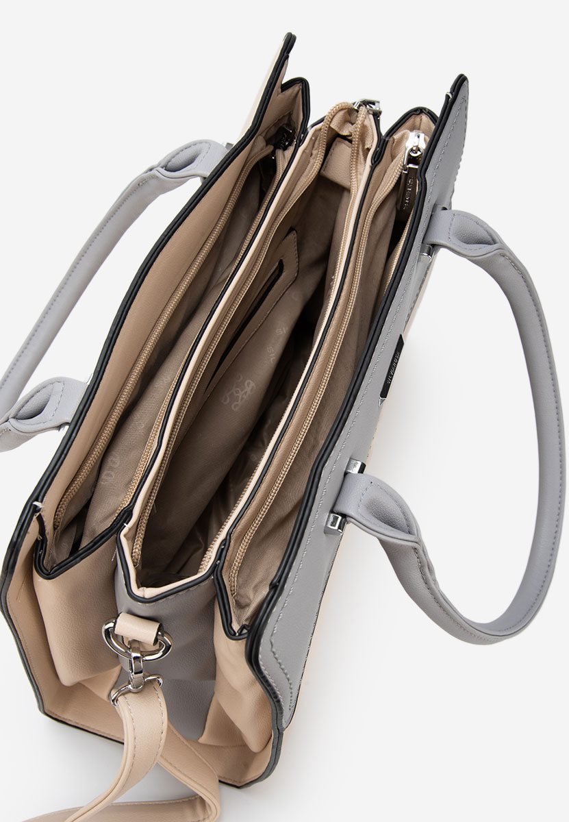 Дамски офис чанта Silvia Rosa 6793 бежова