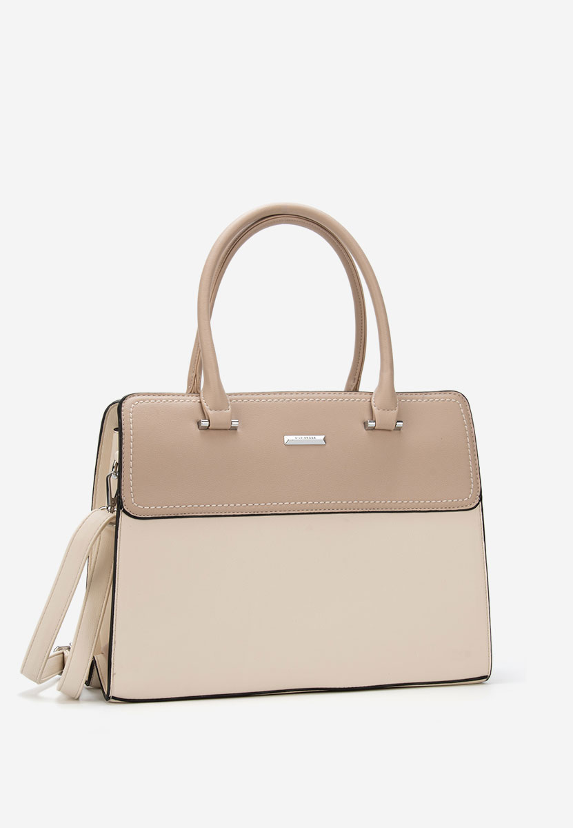 Дамски офис чанта Silvia Rosa 6793 Бяла