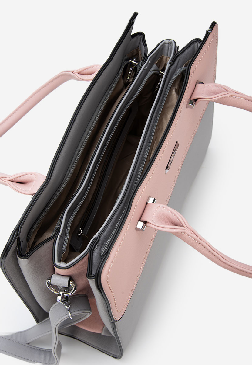 Дамски офис чанта Silvia Rosa 6793 сива