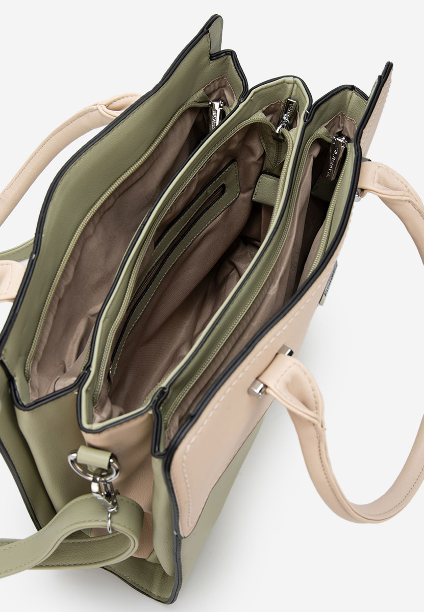 Дамски офис чанта Silvia Rosa 6793 зелена