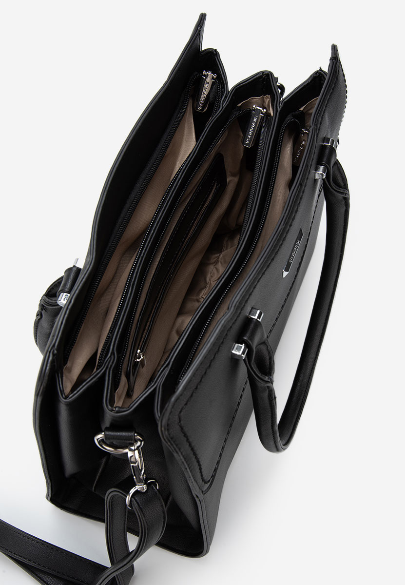 Дамски офис чанта Silvia Rosa 6793 черна