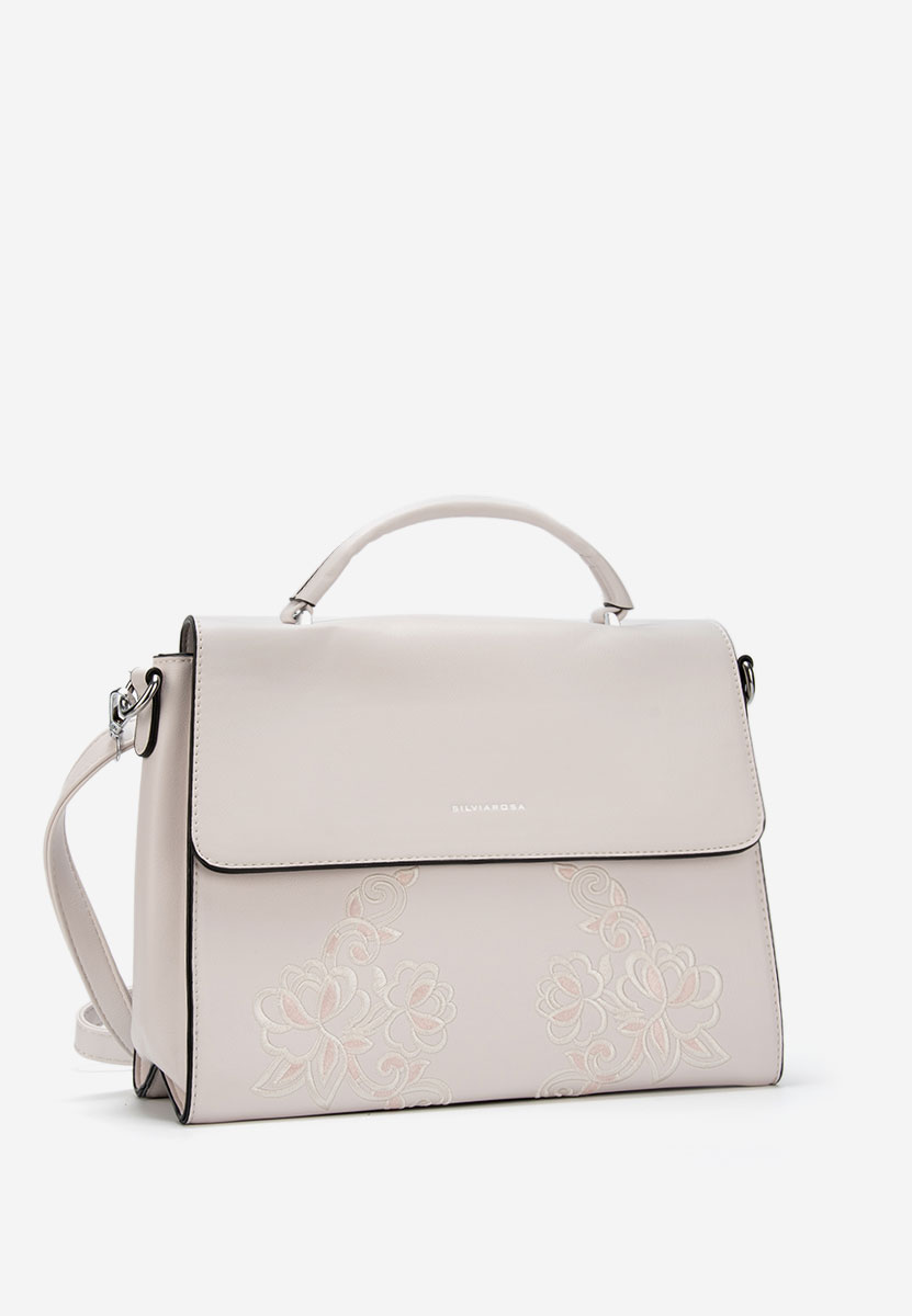 Ръчна чанта Silvia Rosa 5960 Бяла
