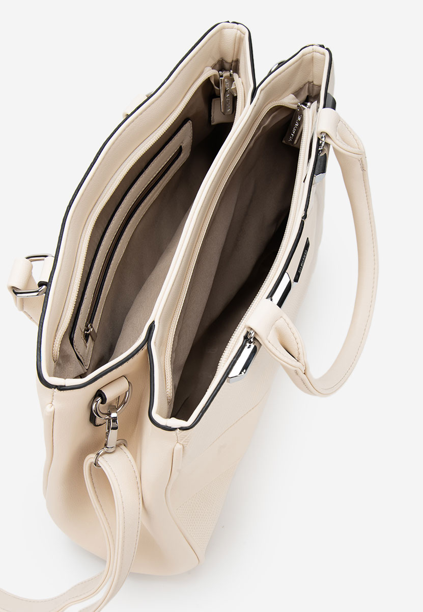 Дамски офис чанта Silvia Rosa 8180 Бяла