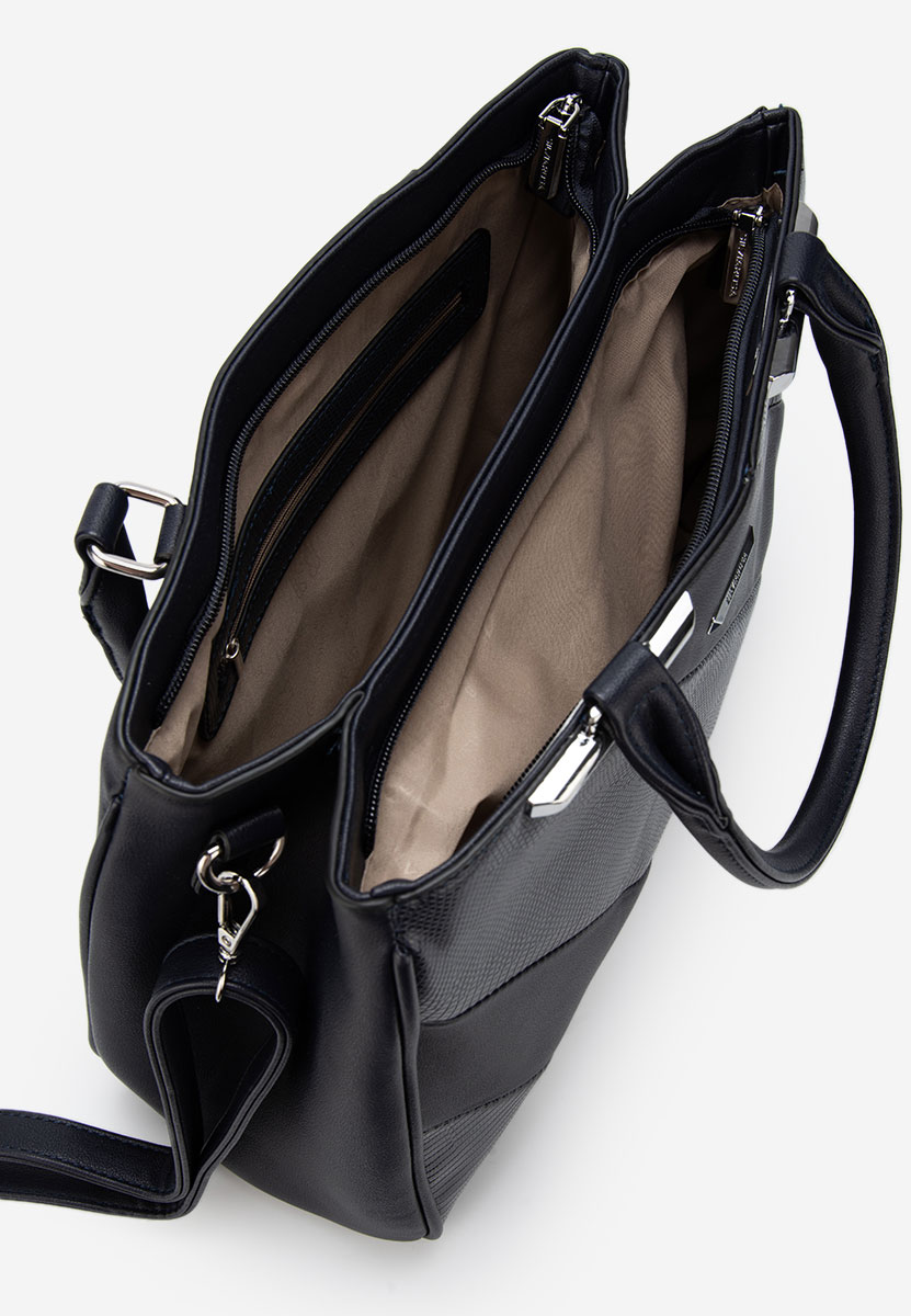 Дамски офис чанта Silvia Rosa 8180 военно синя