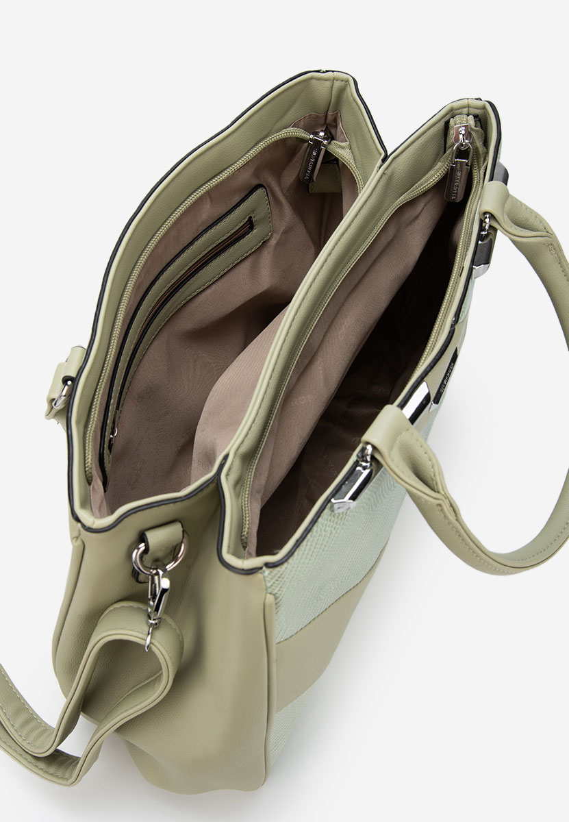 Дамски офис чанта Silvia Rosa 8180 зелена