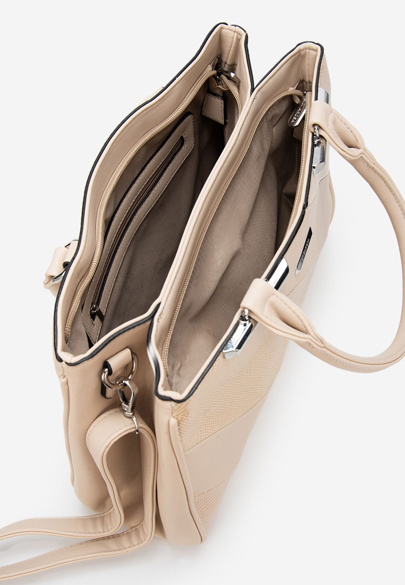 Дамски офис чанта Silvia Rosa 8180 бежова