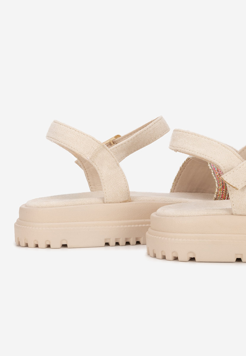 Сандали на платформа Donetia многоцветен