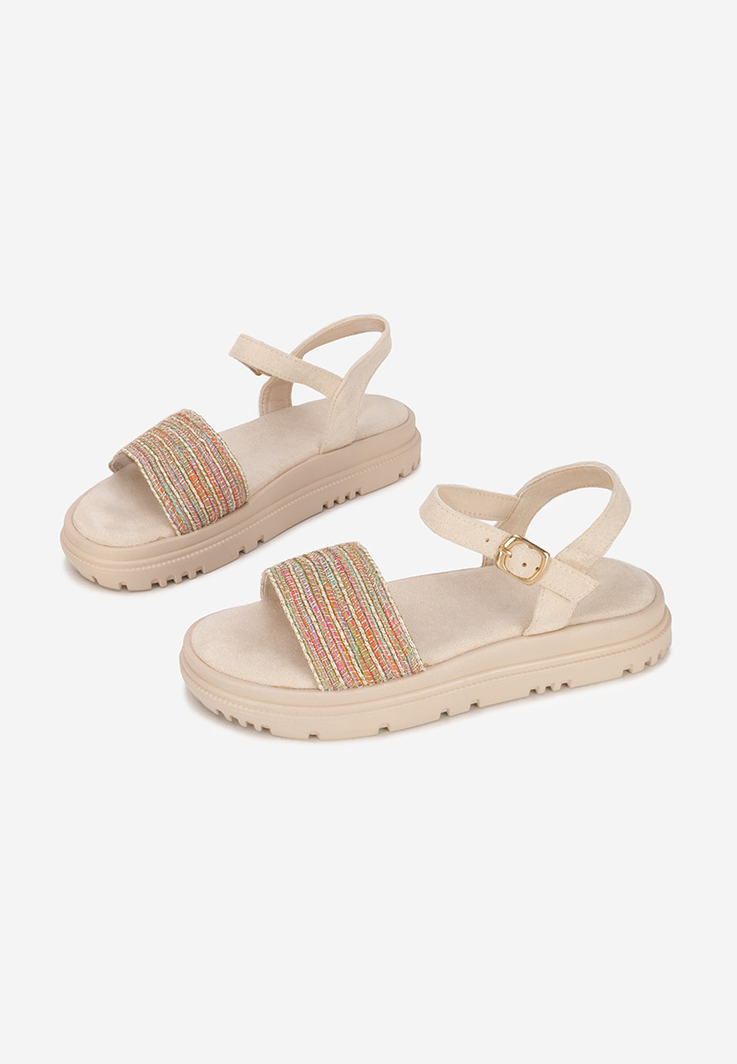 Сандали на платформа Donetia многоцветен