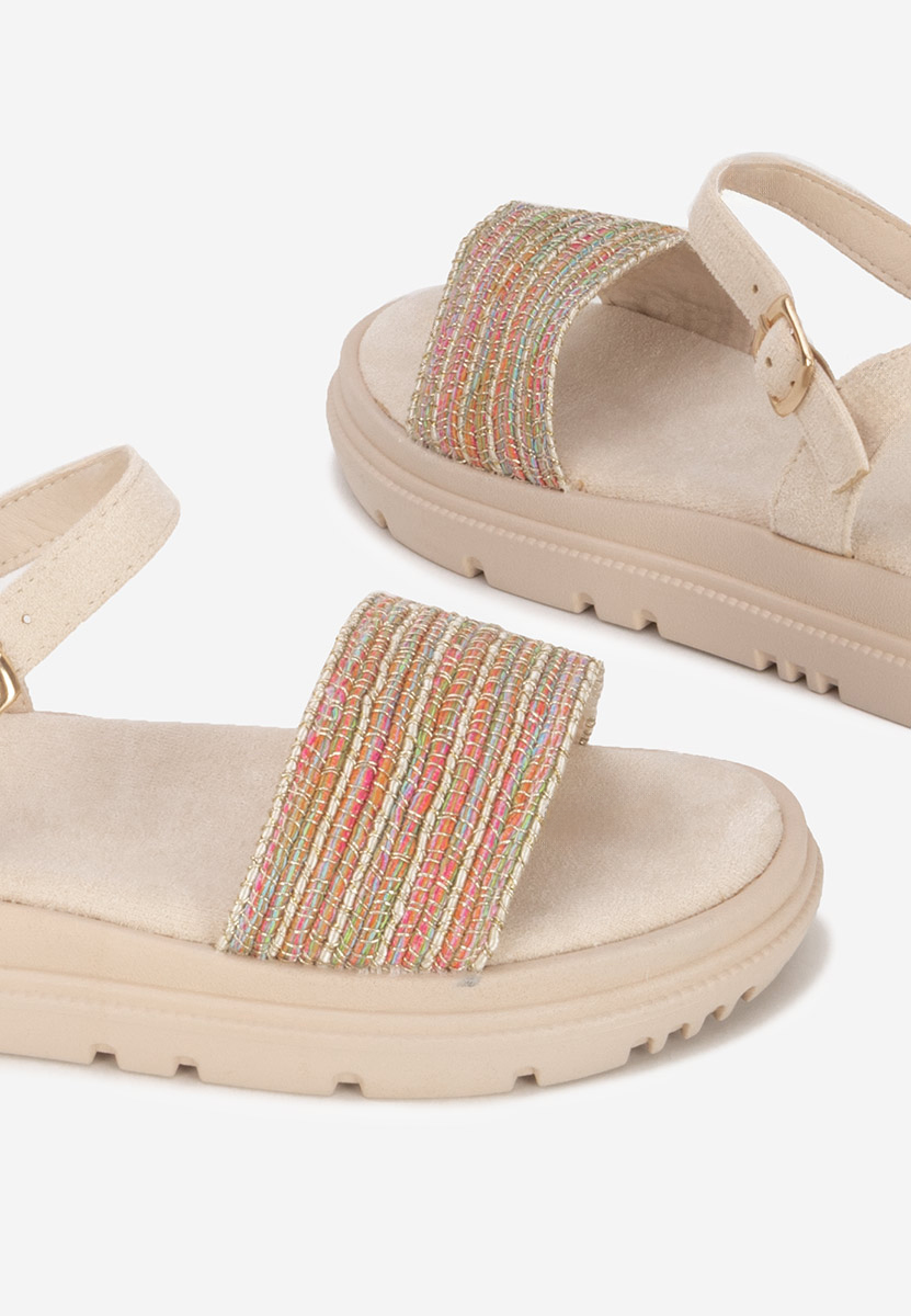 Сандали на платформа Donetia многоцветен