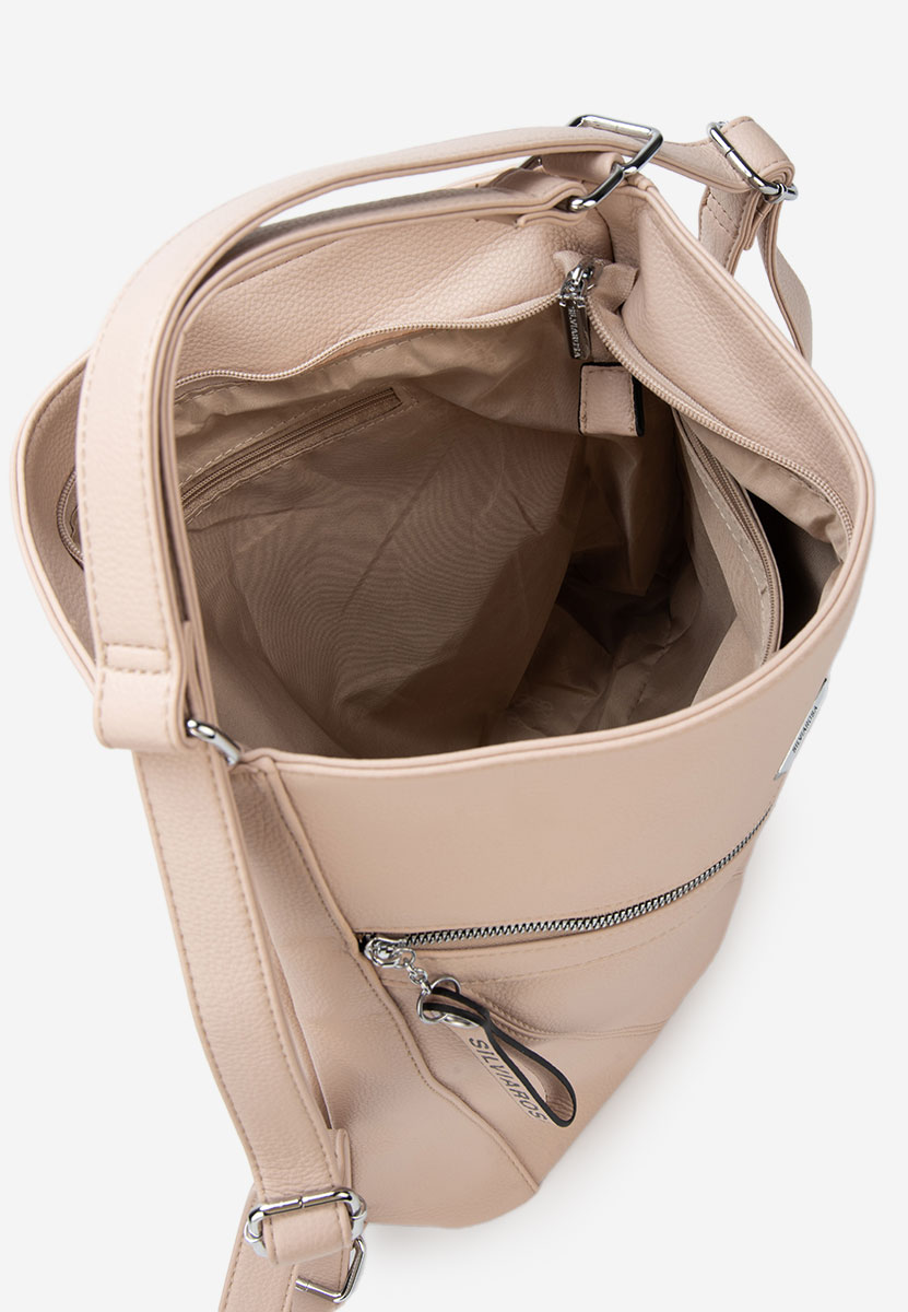 Ръчна чанта Silvia Rosa 25079H V2 бежова