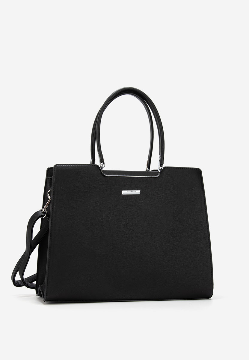 Дамски офис чанта Silvia Rosa 8167 черна