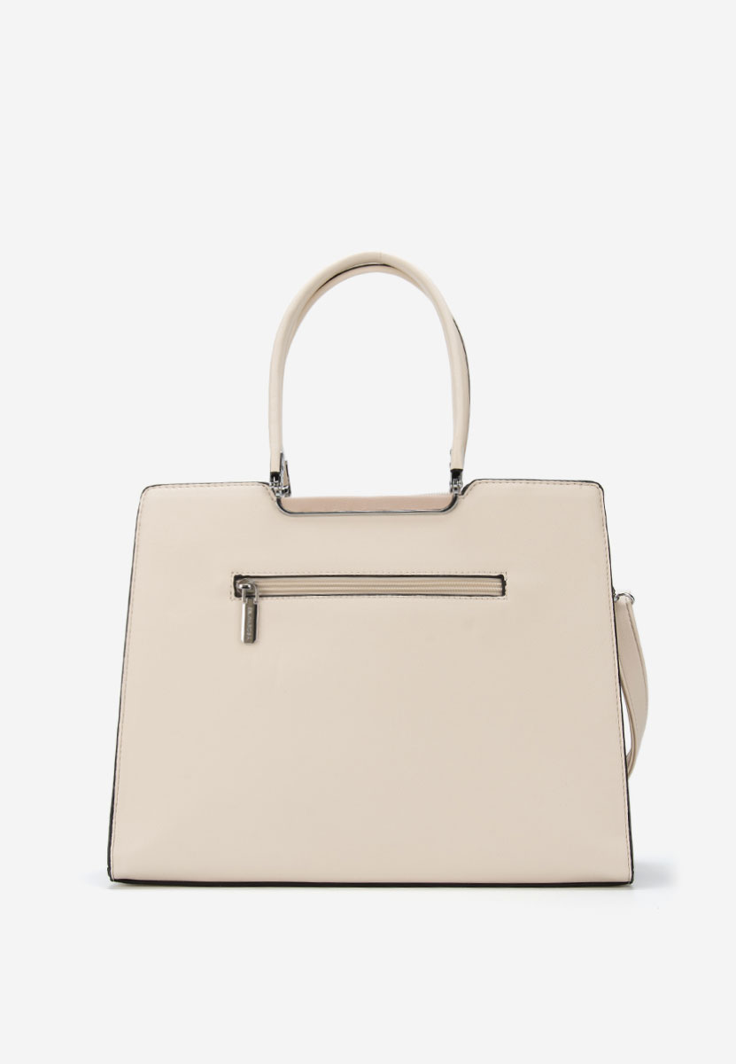 Дамски офис чанта Silvia Rosa 8167 Бяла