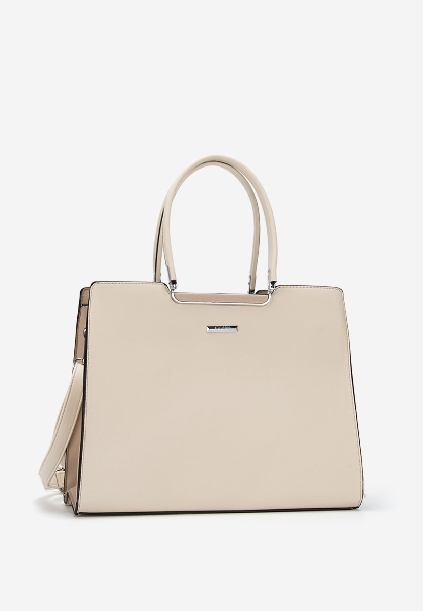 Дамски офис чанта Silvia Rosa 8167 Бяла