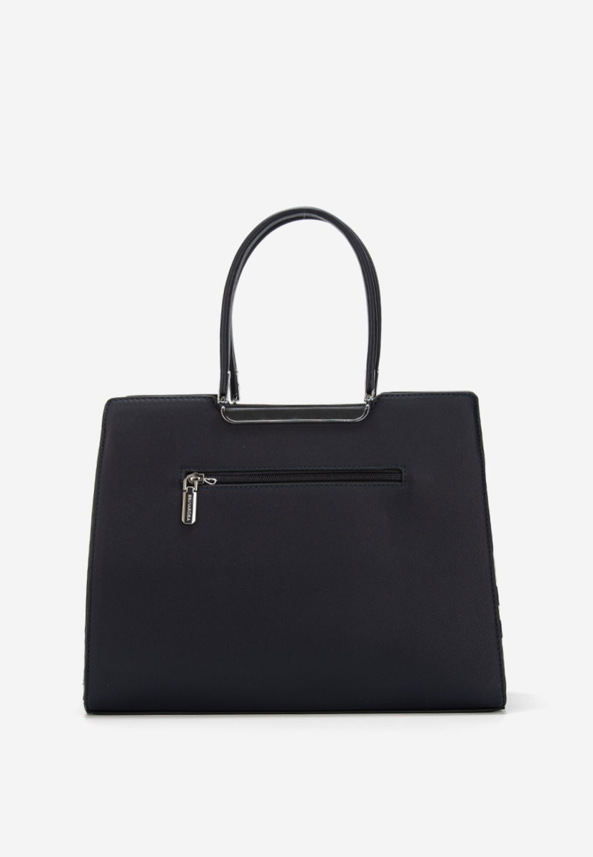 Дамски офис чанта Silvia Rosa 8167 военно синя