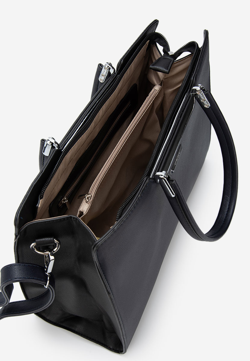 Дамски офис чанта Silvia Rosa 8167 военно синя